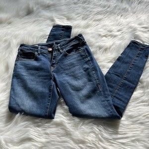 True Religion Womens 26 Jennie Curvy Stretch Skinny Jeans Medium Blue